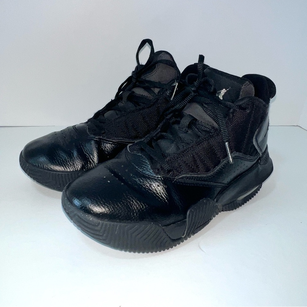 Nike Air Jordan‎ Stay Loyal Triple Black Sneakers Shoes Youth 6